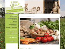 Tablet Screenshot of bio-glueck.de
